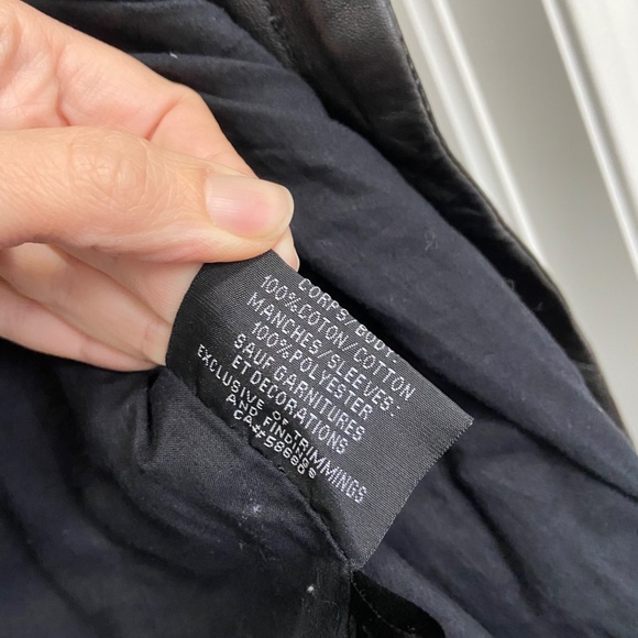 Bod and Christensen Leather Moto Jacket - Picture 10 of 15